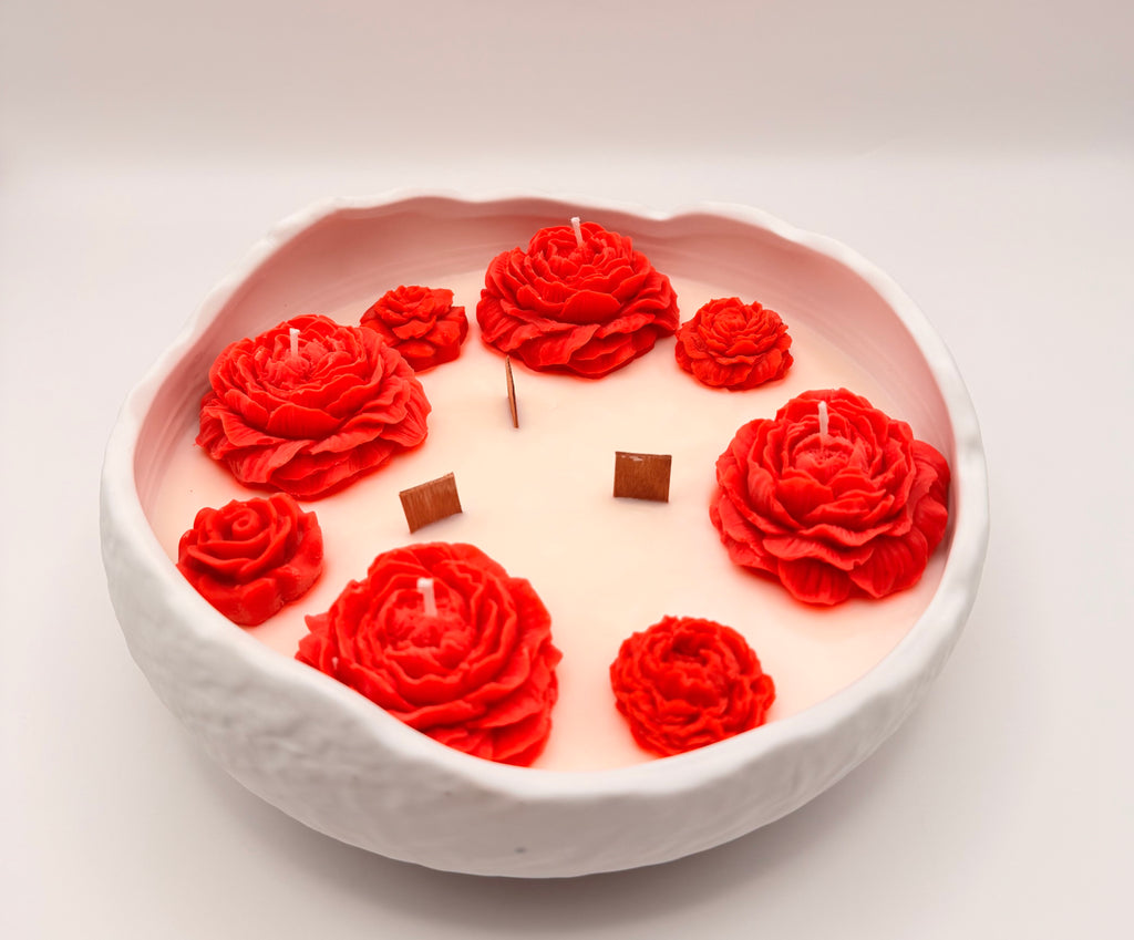 Amour Bloom Bowl — MonAmour Signature Candle