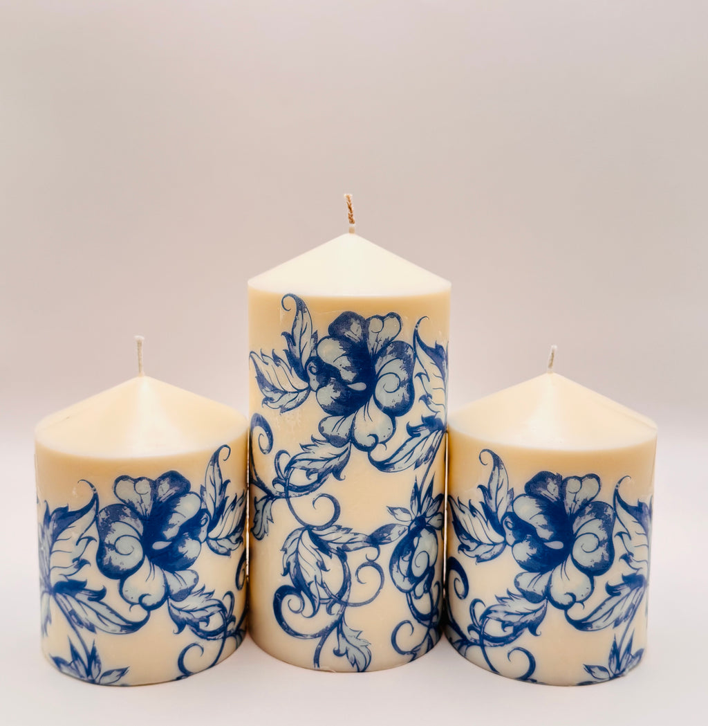 Bleu de Fleur – Candle Set