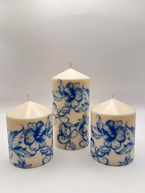 Bleu de Fleur – Candle Set