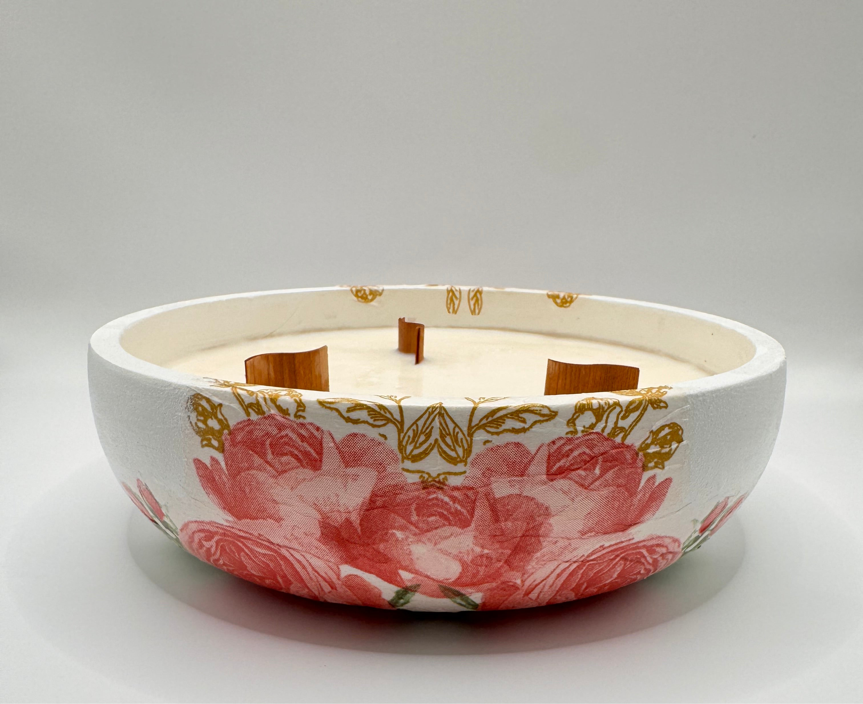 Sillage Rose – Signature Bowl Candle