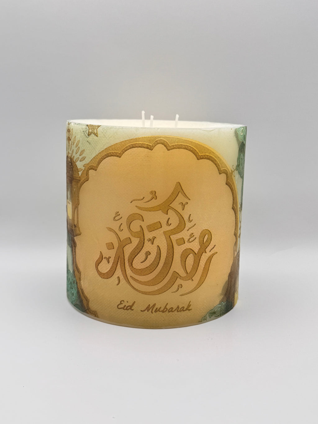 Ramadan Glow Printed Candle