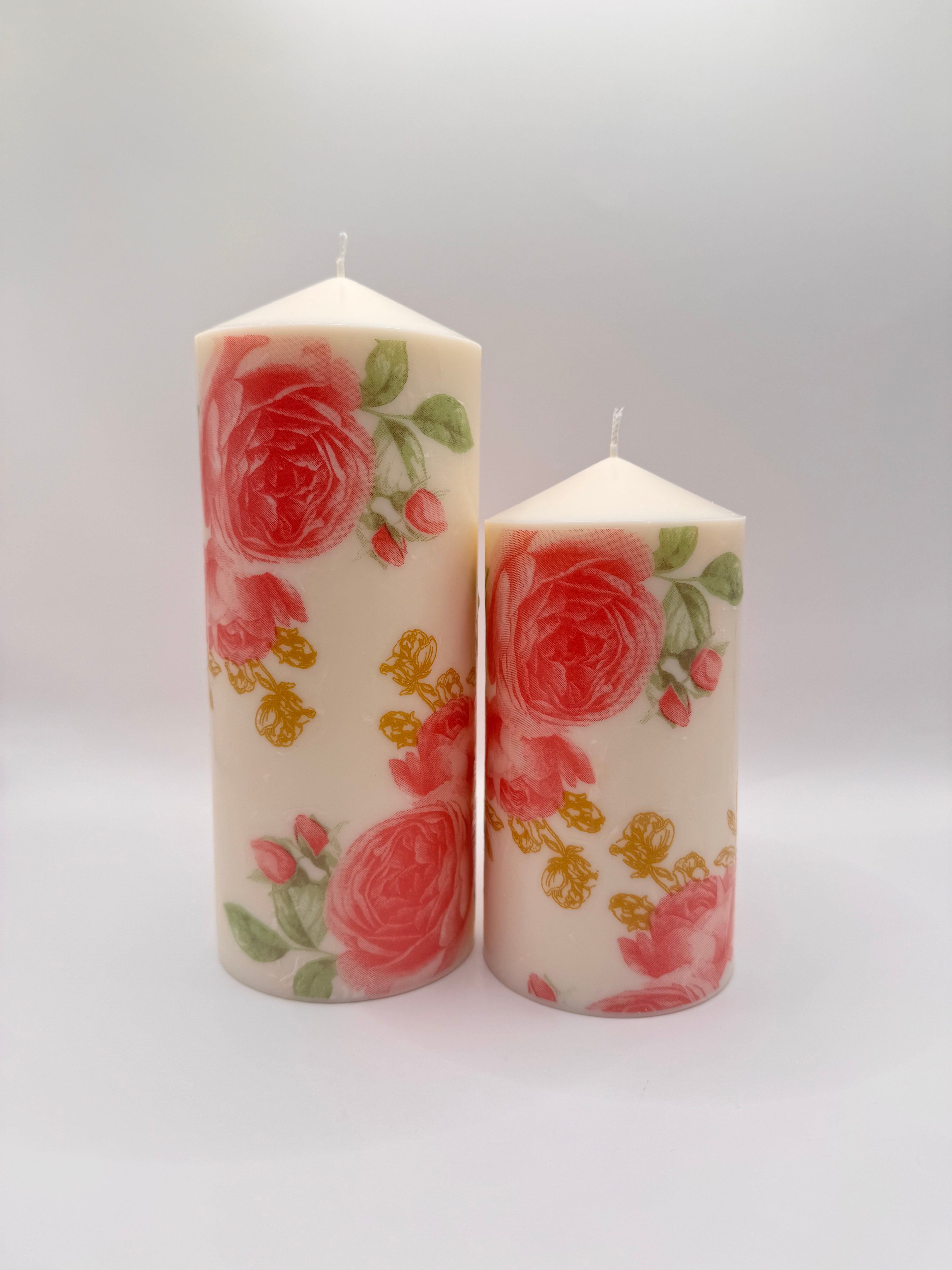 Rose Éternelle – Luxury Soy Candle Duo