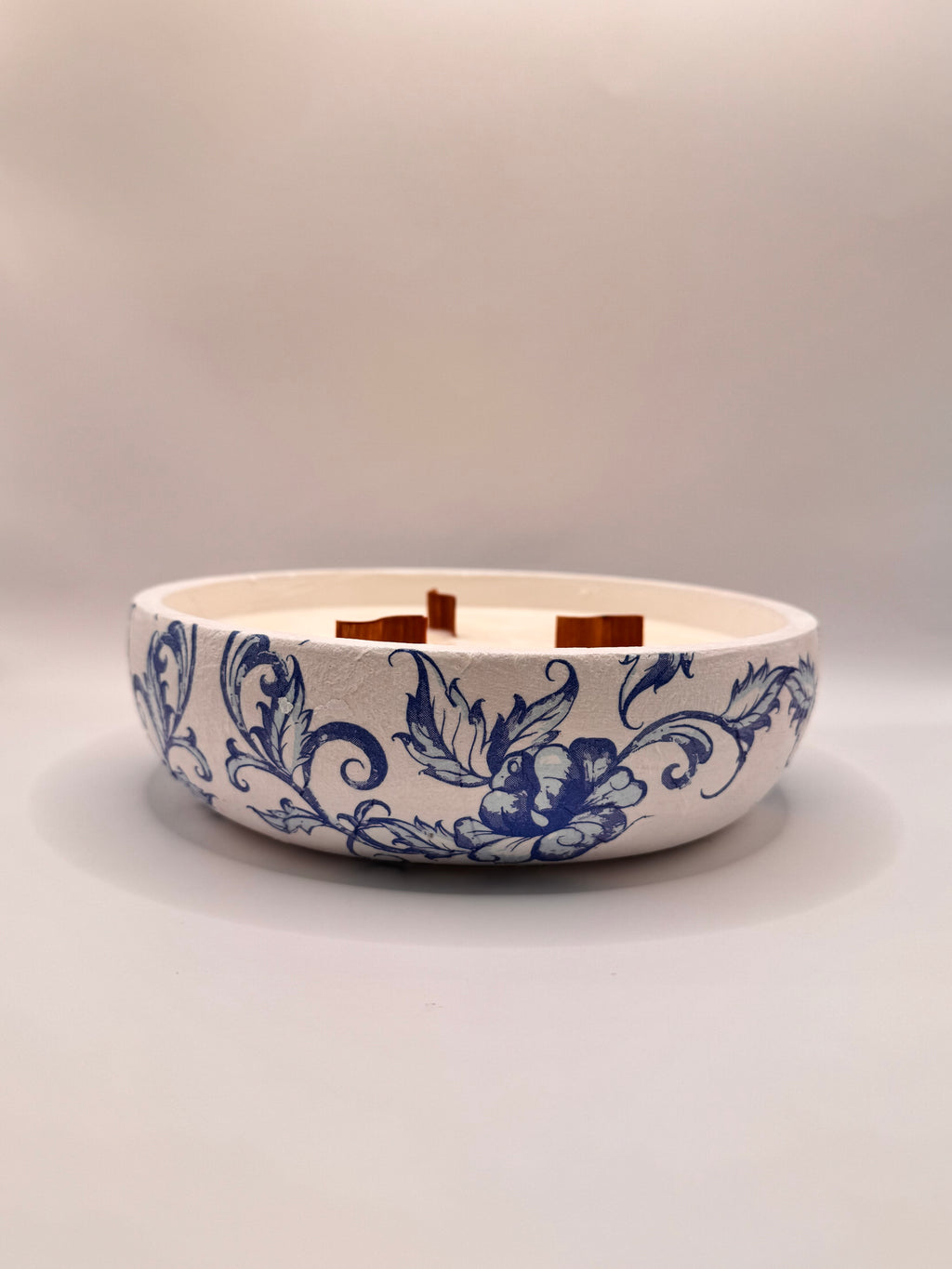 Azure Sakura Bowl Candle