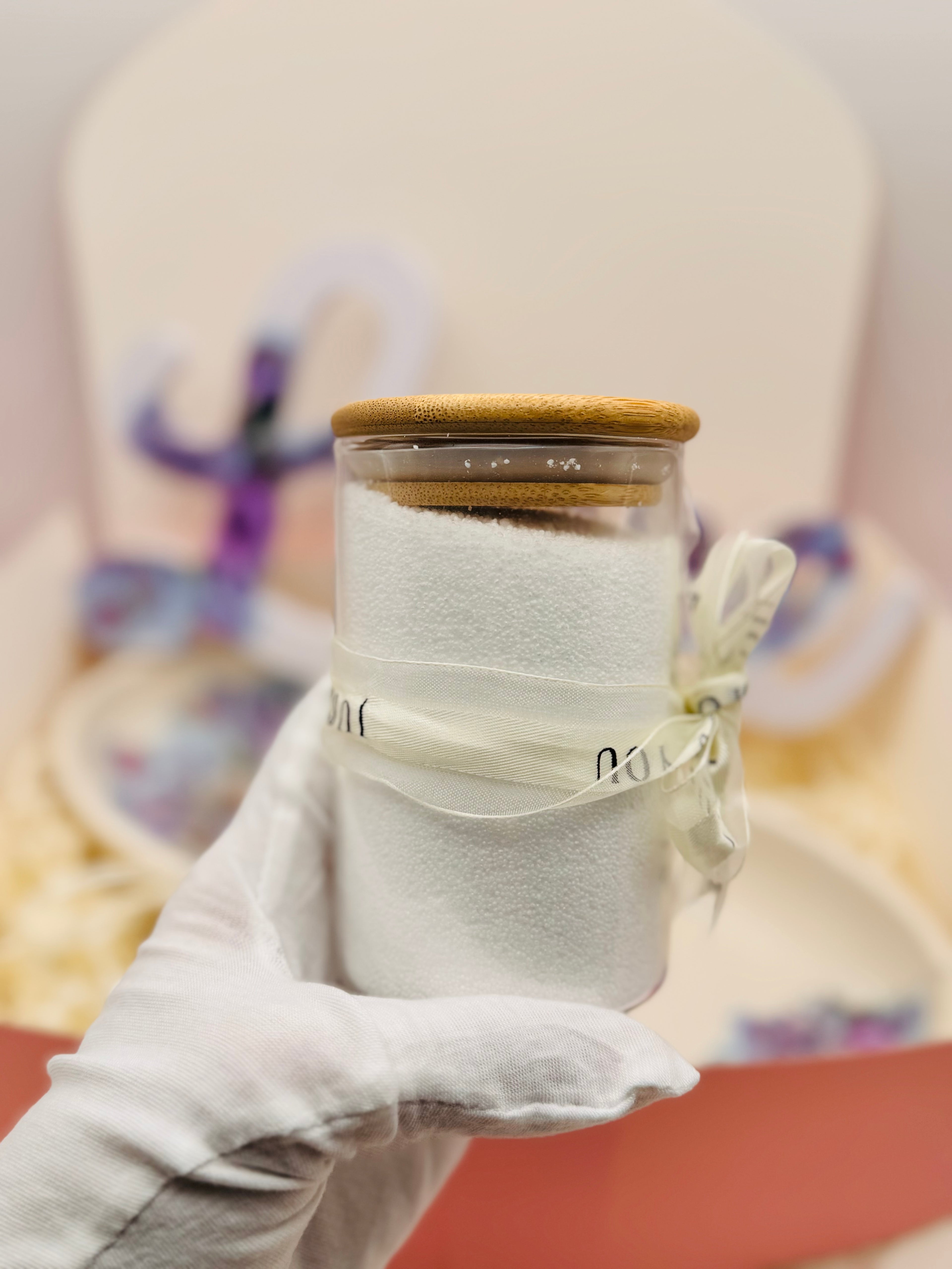 Blooming Love – Floral Candle Set (3 Pieces)