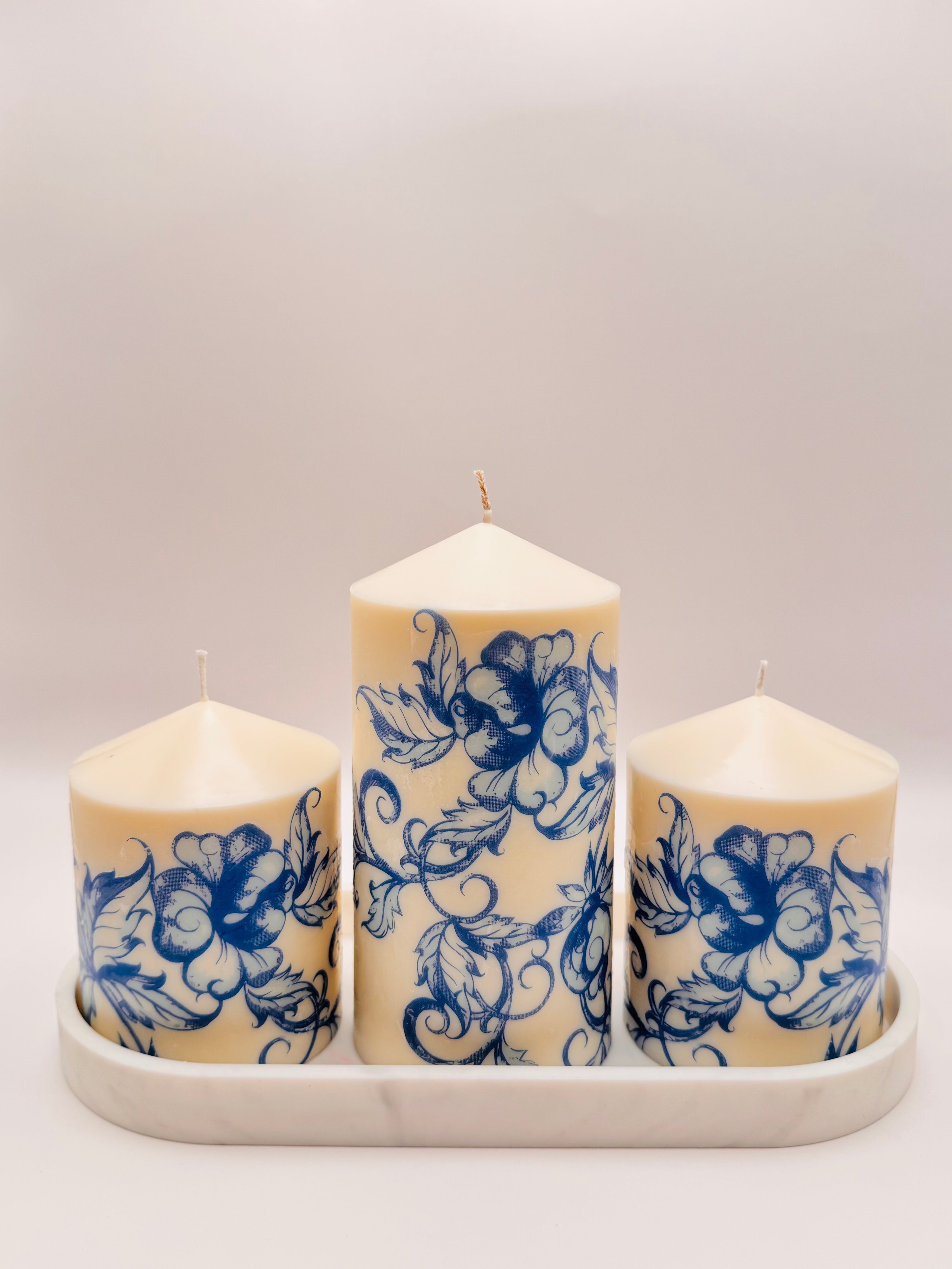 Bleu de Fleur – Candle Set