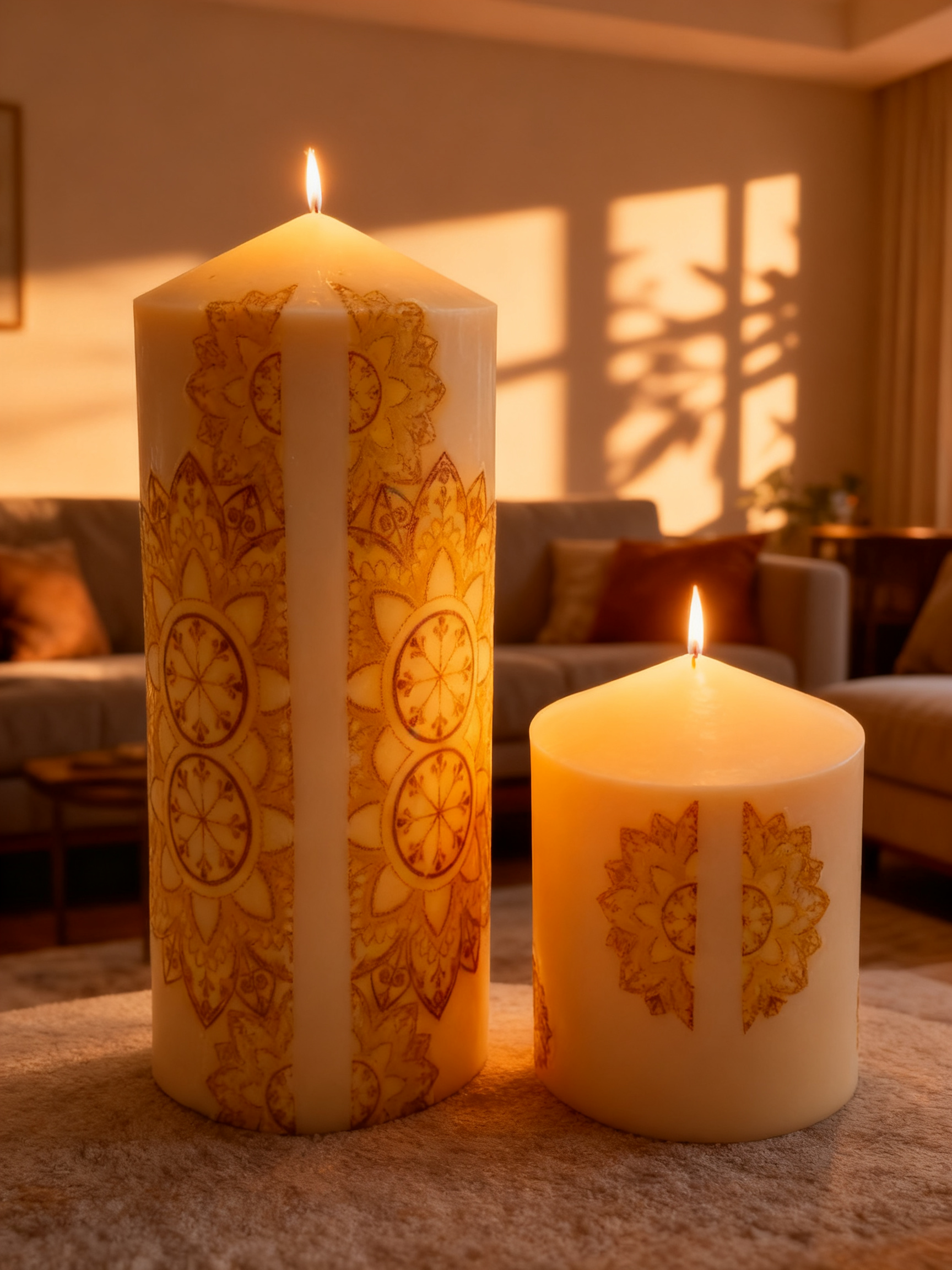 Aurelia Mandala – Candle Duo