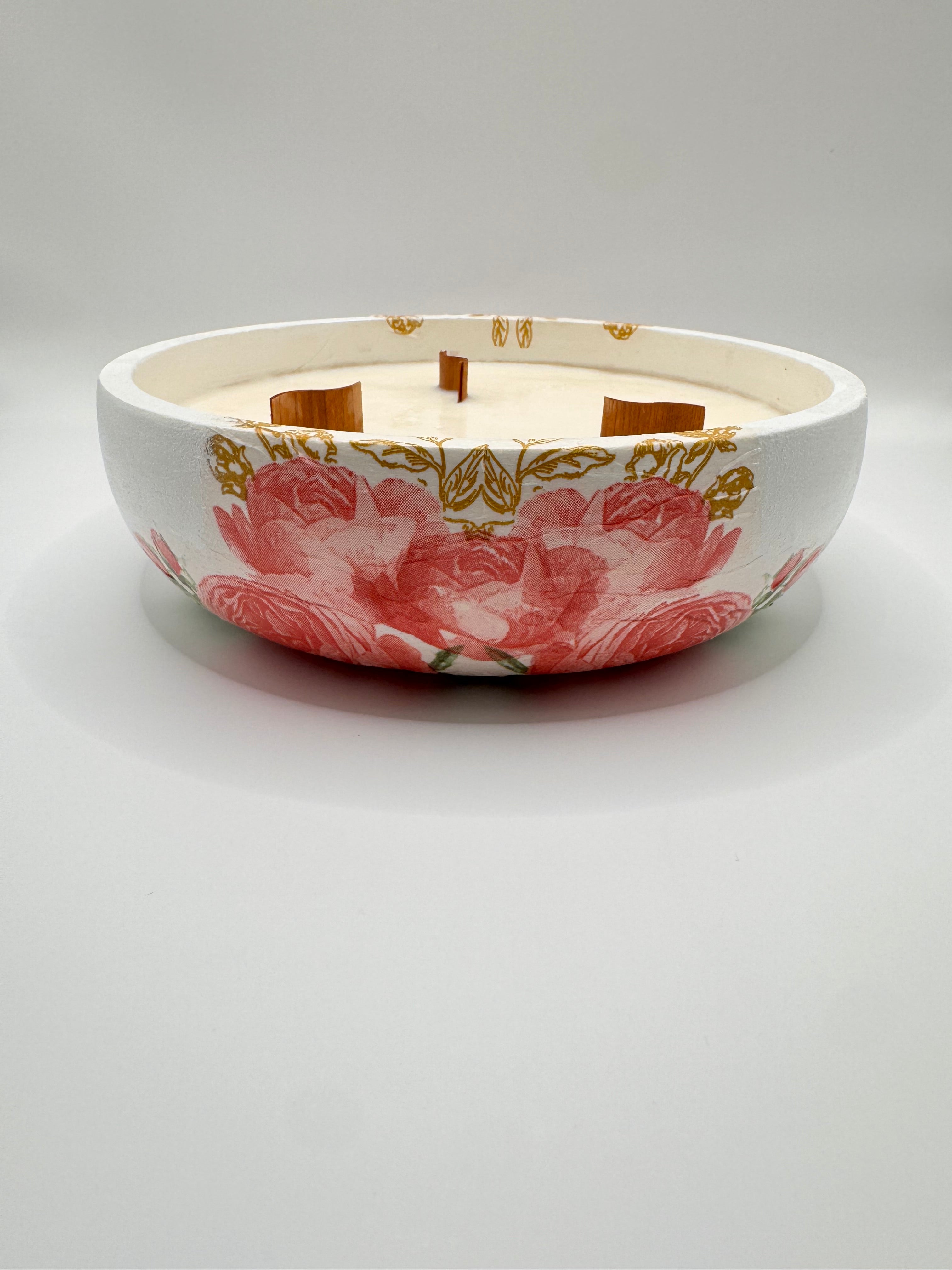 Sillage Rose – Signature Bowl Candle