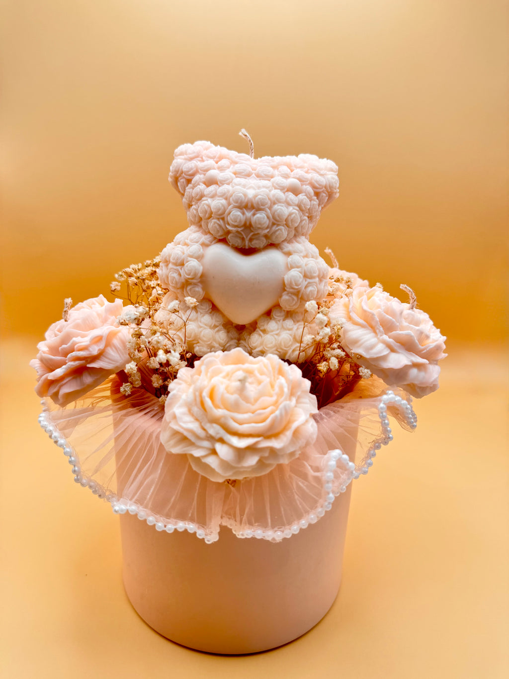 Eternal Blush Candle Bouquet