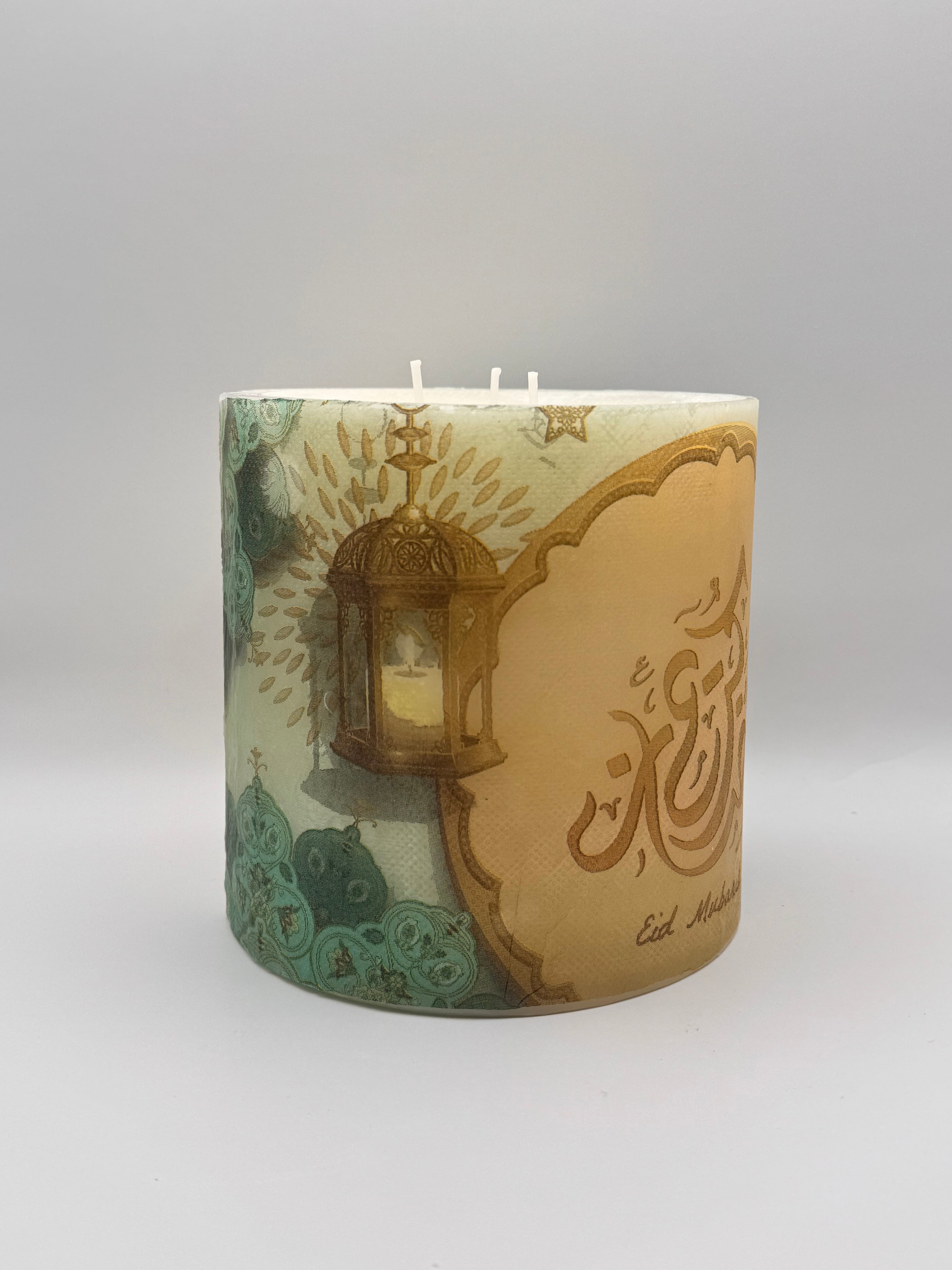 Ramadan Glow Printed Candle