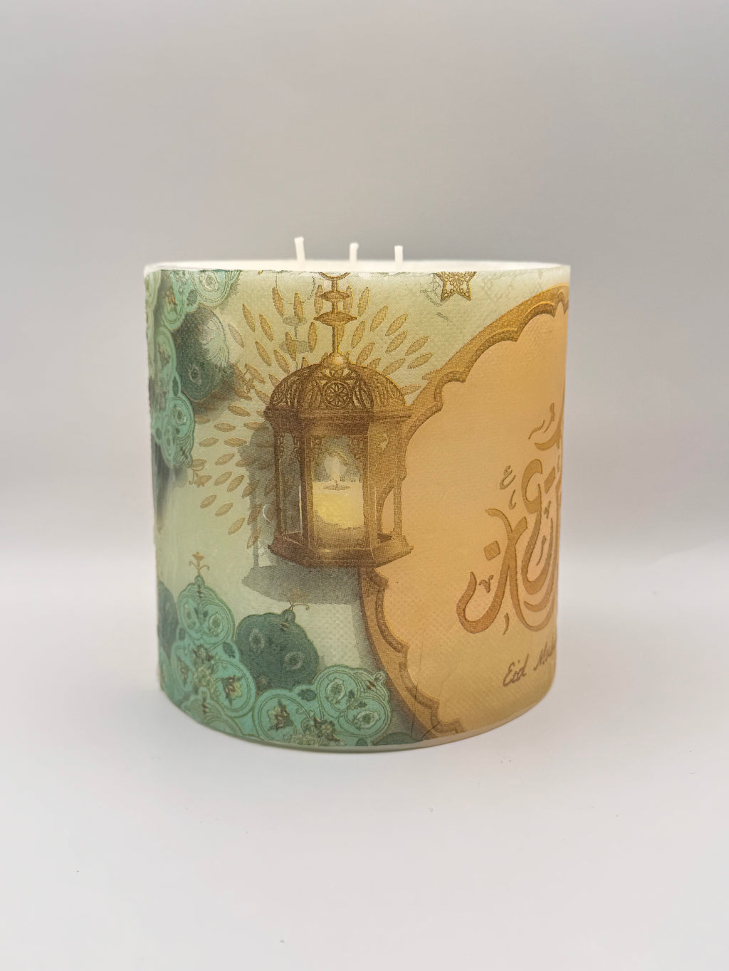 Ramadan Glow Printed Candle