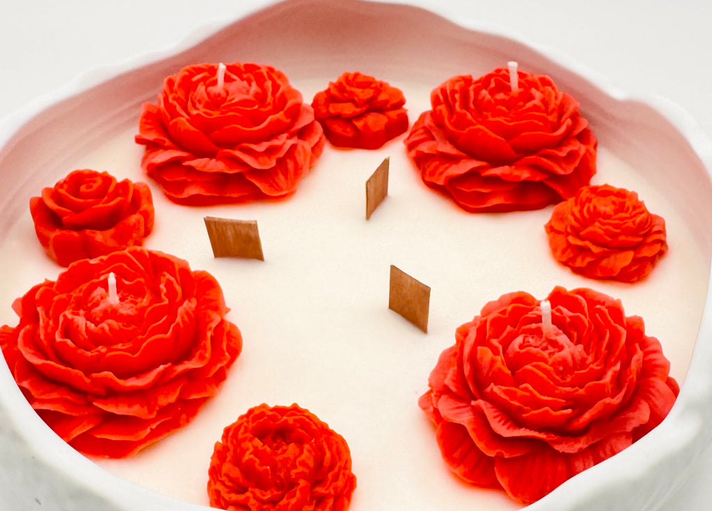 Amour Bloom Bowl — MonAmour Signature Candle