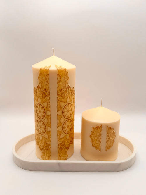 Aurelia Mandala – Candle Duo